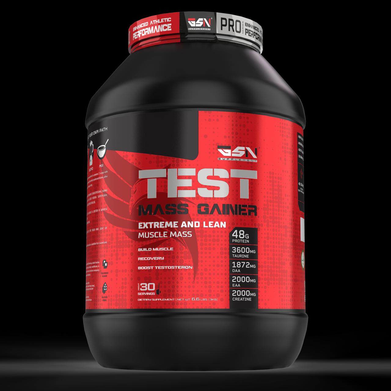 GSN Test Mass Gainer