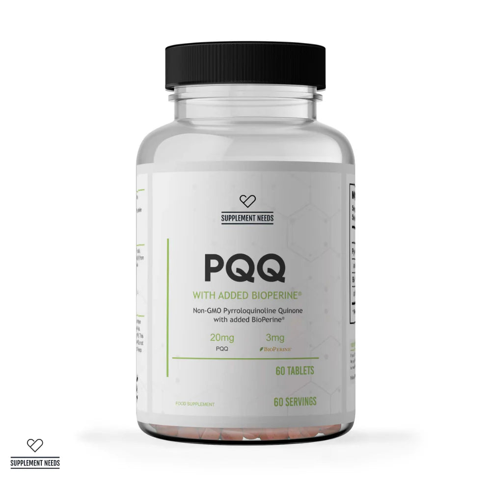 Supplement Needs PQQ (Pyrroloquinoline Quinone) – 60 Tabs